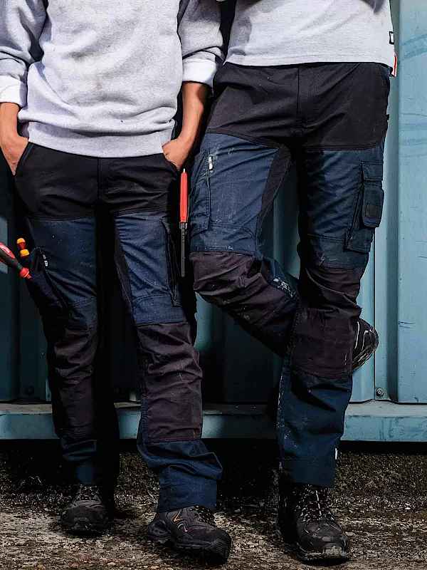 Παντελόνι Εργασίας HEROCK HECTOR Μπλε-Μαύρο Cargo 1